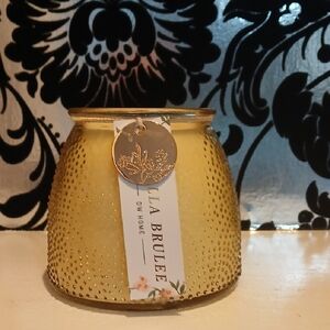 Vanilla Brulee Wooden Wick Candle